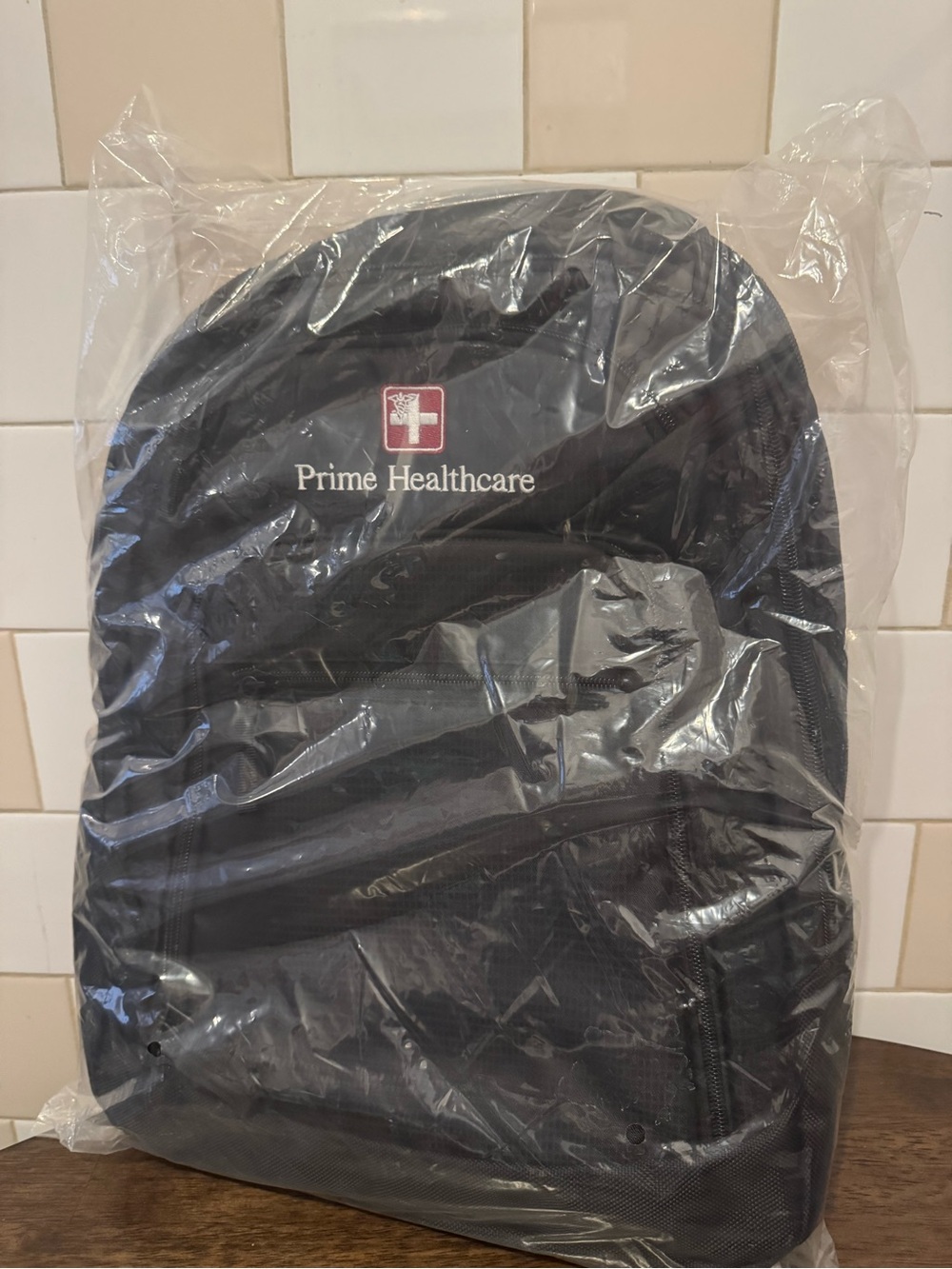Prime Healthcare Black Men's Backpack - Professional Daily Carry